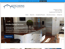 Tablet Screenshot of kitchens-by-design.net